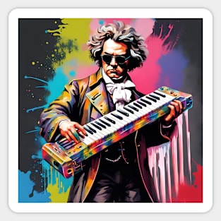 Cool Beethoven Sticker